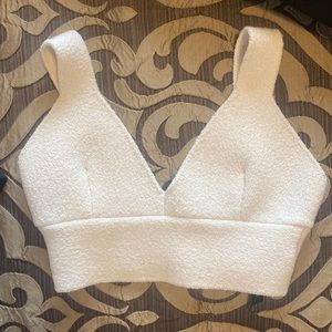 Zara knit crop top size small